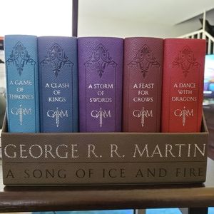 GOT leather bound box set